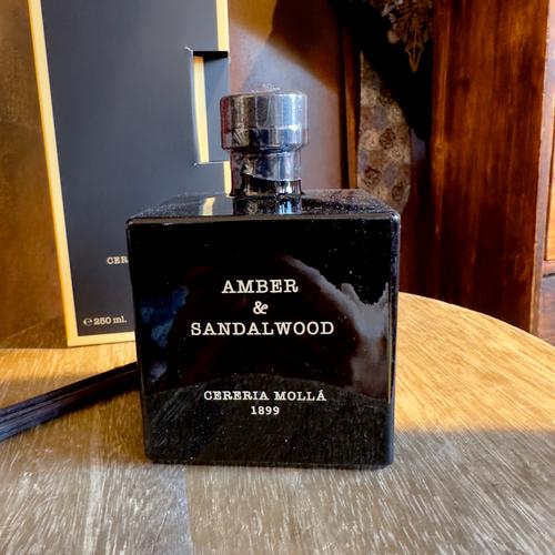 Diffusore da 250 ml - Amber and Sandalwood - Linea Boutique - Cereria Molla' 1899 